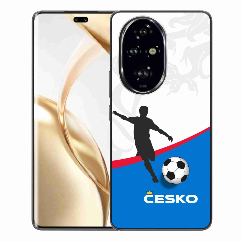 Gélový kryt mmCase na Honor 200 Pro 5G - futbal Česko 1