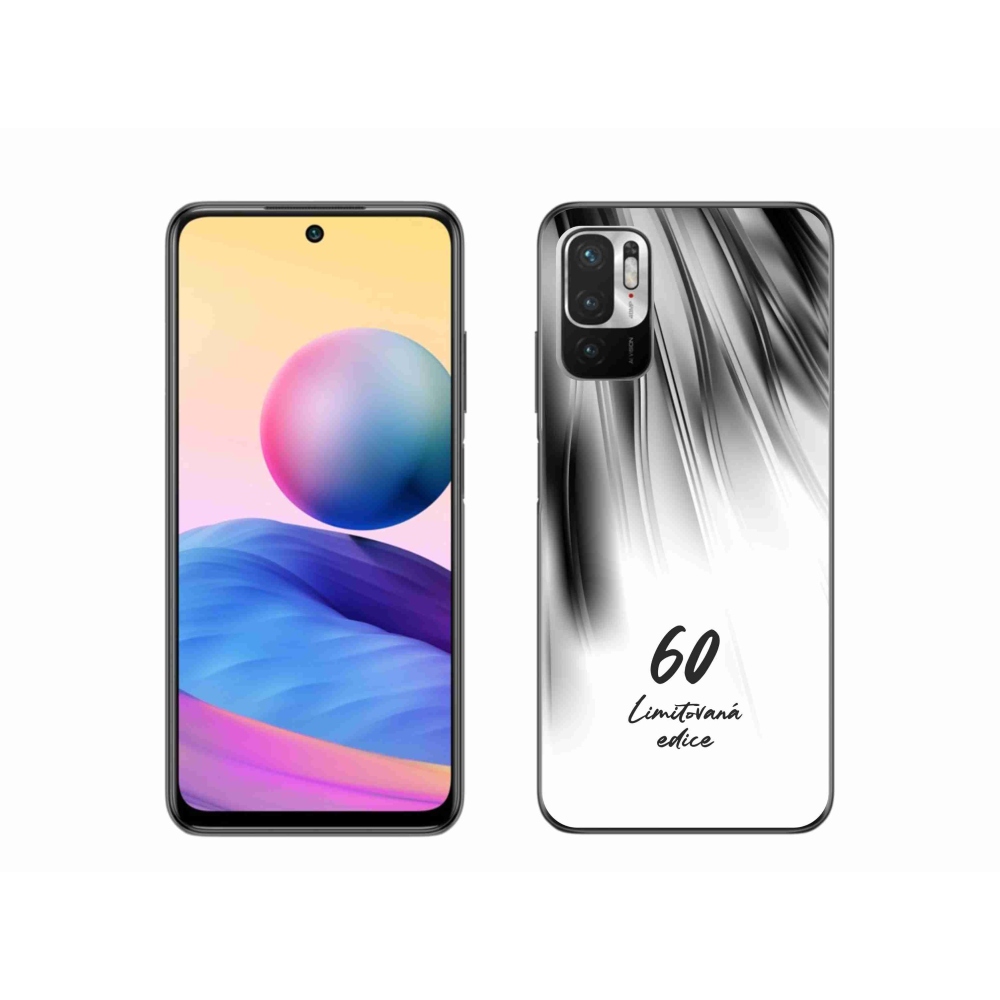 Gélový kryt mmCase na Xiaomi Poco M3 Pro/5G - 60 limitovaná edícia biele pozadie