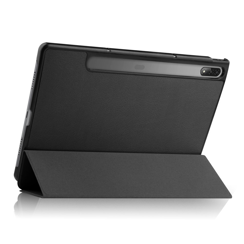 Case chytré zatváracie púzdro na tablet Lenovo Tab P12 Pro - čierne