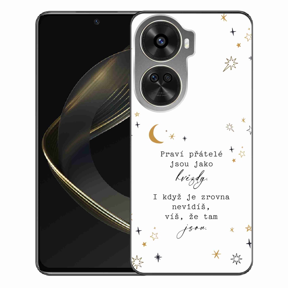 Gélový kryt mmCase na Huawei Nova 12 SE - citát 6 biele pozadie