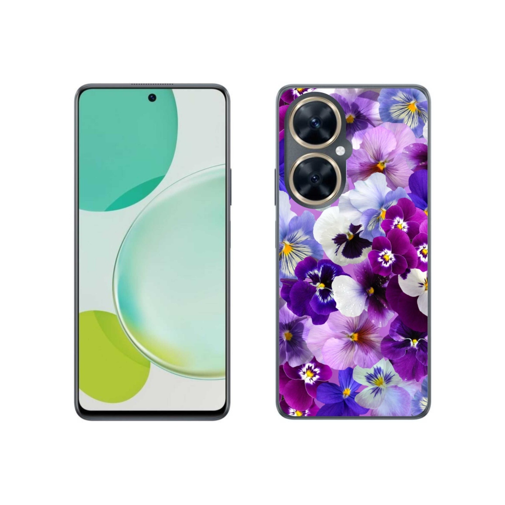 Gélový kryt mmCase na Huawei Nova 11i - kvety 9