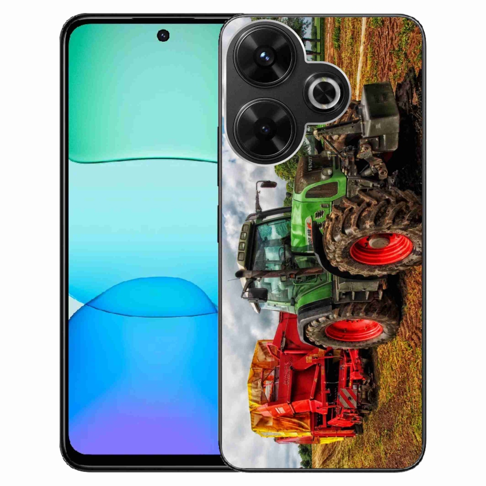 Gélový kryt mmCase na Xiaomi Redmi 13 4G/Poco M6 4G - traktor 4