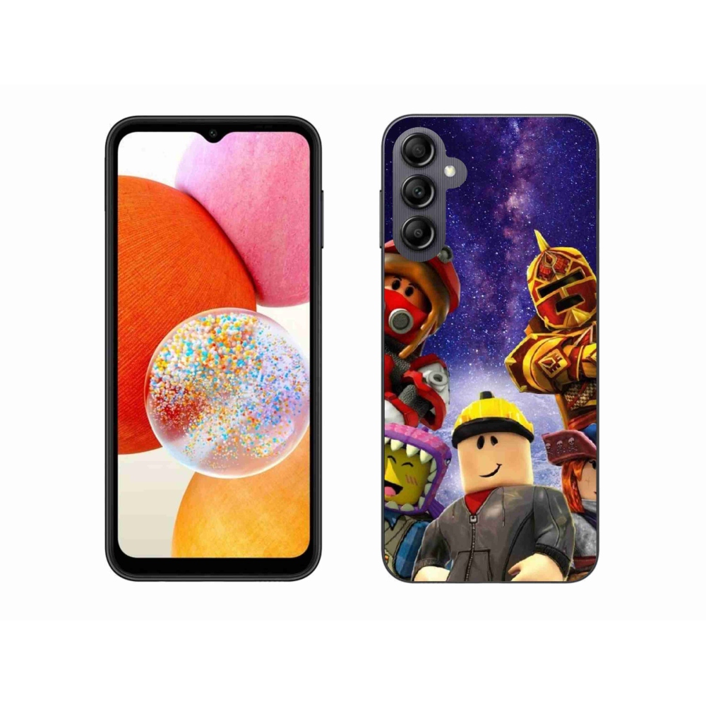 Gélový kryt mmCase na Samsung Galaxy A14 4G/5G - roblox 3