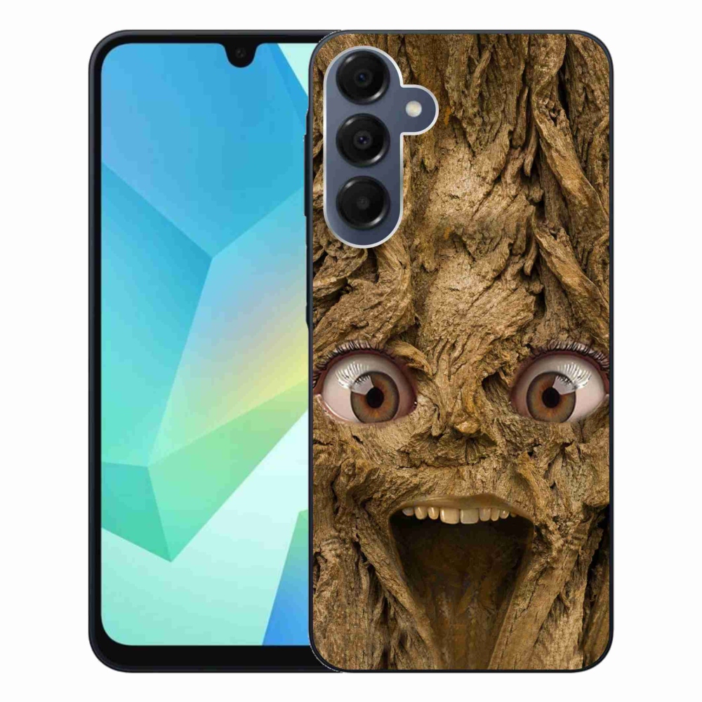 Gélový kryt mmCase na Samsung Galaxy A16 4G/5G - veselý strom s očami