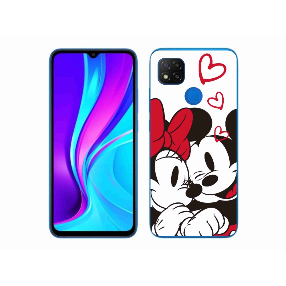 Gélový kryt mmCase na Xiaomi Redmi 9C - minnie a mickey