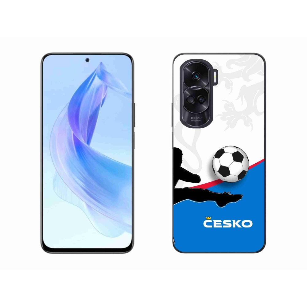 Gélový kryt mmCase na Honor 90 Lite - futbal Česko 3
