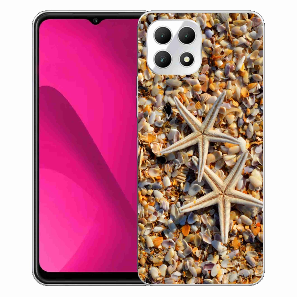 Gélový kryt mmCase na T-Mobile T Phone 2 - morské hviezdice