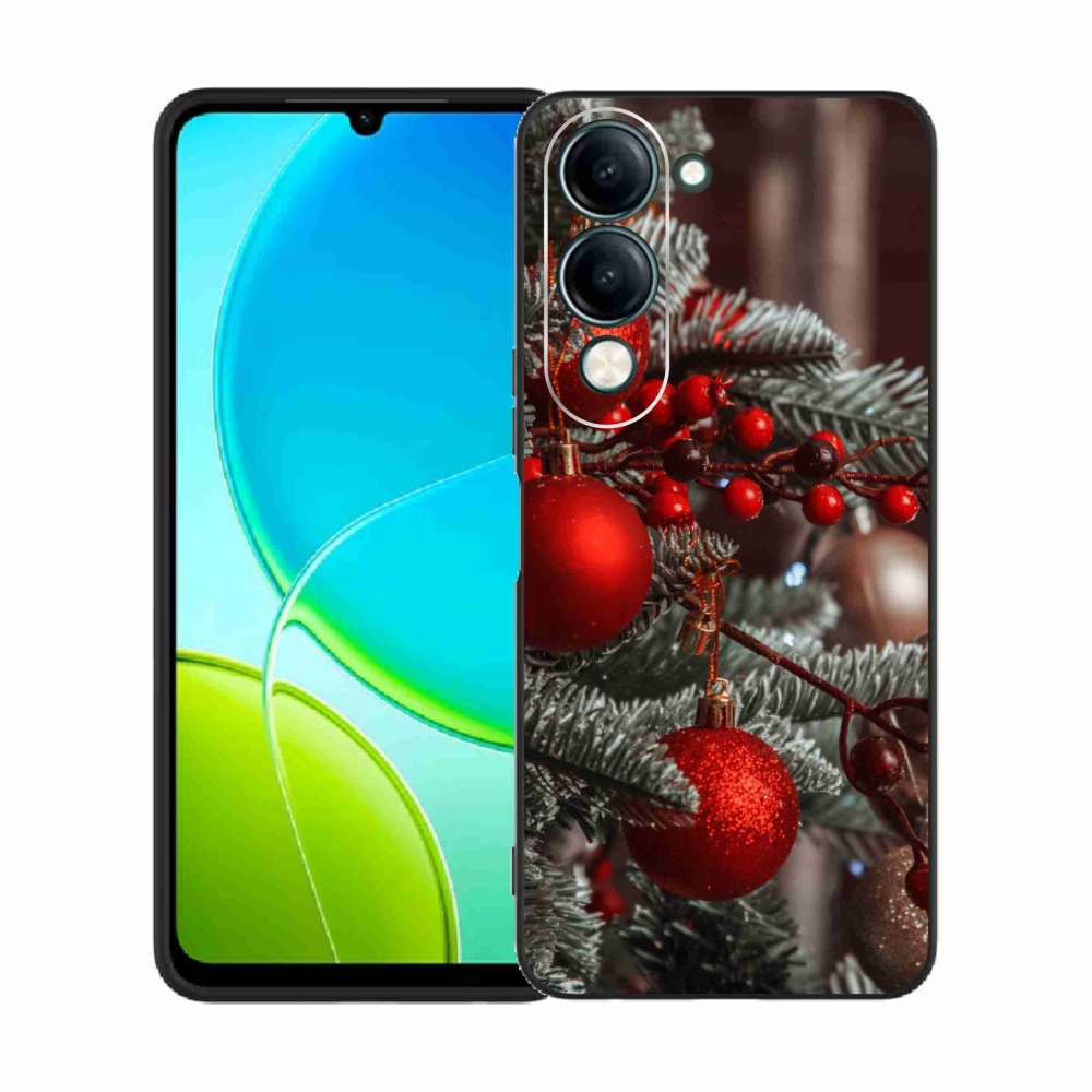 Gélový kryt mmCase na Vivo Y29s 5G - vianočné ozdoby 2
