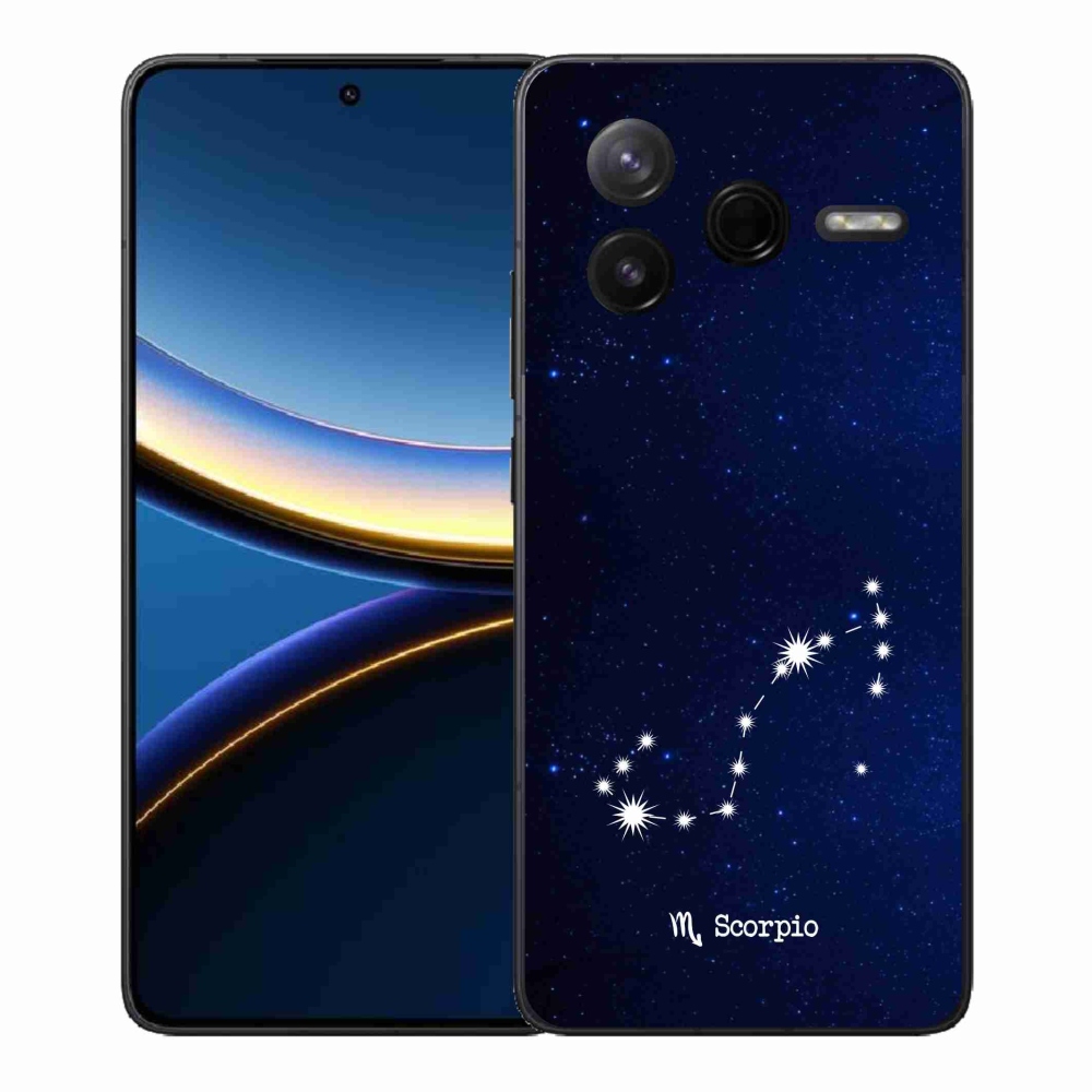 Gélový kryt mmCase na Xiaomi Poco F7 Pro - súhvezdie Škorpióna