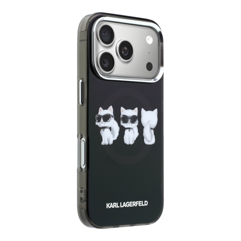 Karl Lagerfeld IML Choupette Trio Watercolor MagSafe zadný kryt pre iPhone 17 Pro Max