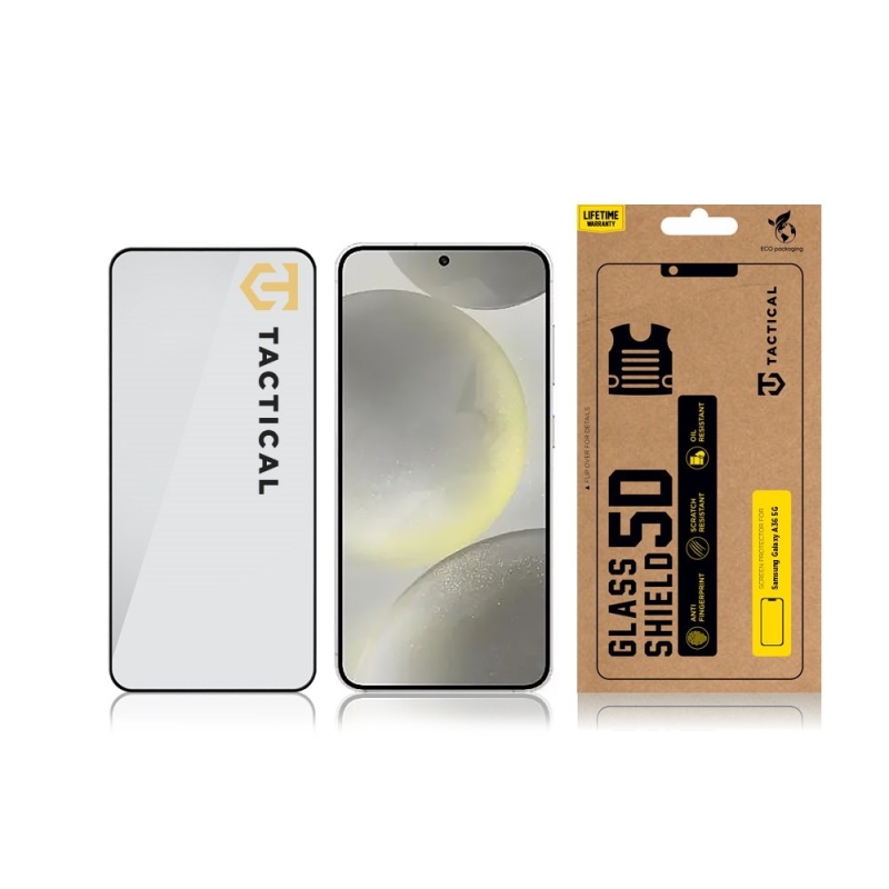 Tactical Glass Shield 5D sklo pre Samsung Galaxy A36 Black