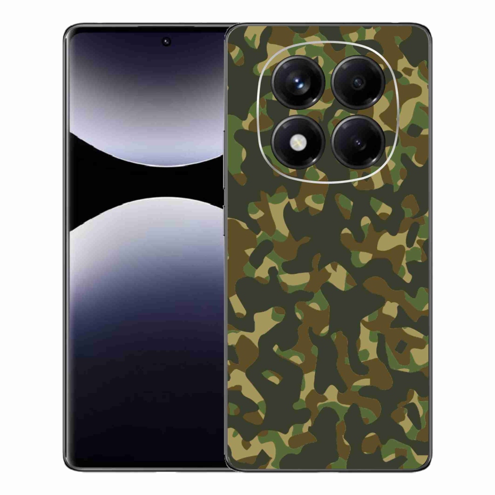 Gélový kryt mmCase na Xiaomi Redmi Note 14 Pro - maskáčový vzor 1