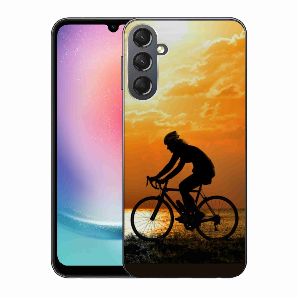 Gélový kryt mmCase na Samsung Galaxy A24 - cyklovýlet