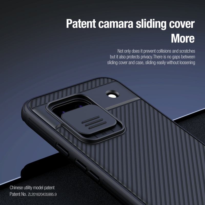 Nillkin CamShield PRE Magnetic Zadný Kryt pre Google Pixel 8a Black