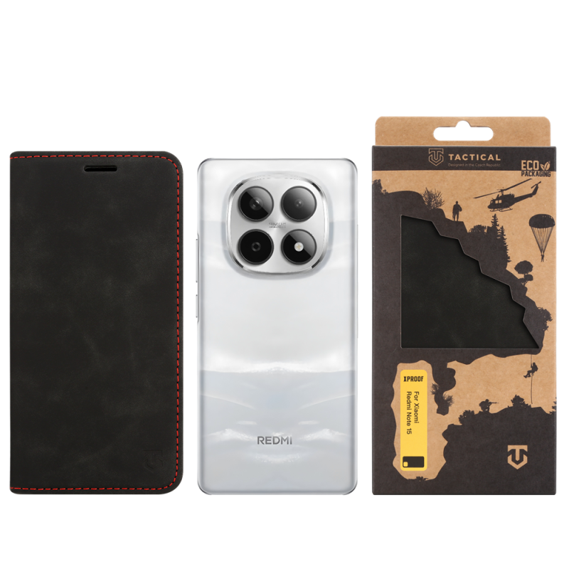 Taktická ochrana Xproof pre Xiaomi Redmi Note 15 Black Hawk