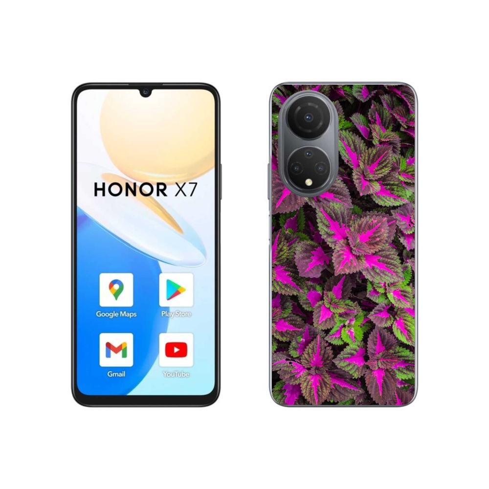 Gélový kryt mmCase na Honor X7 - kvety 10