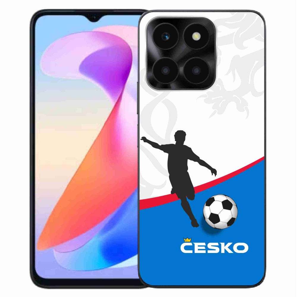 Gélový kryt mmCase na Honor X6a - futbal Česko 1