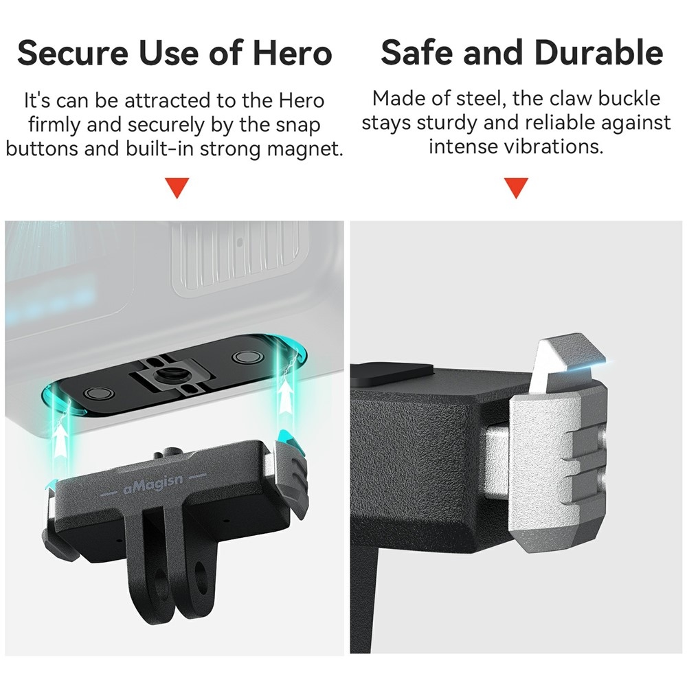 Magnetická rýchloupínacia základňa AMAGISN pre GoPro Hero13