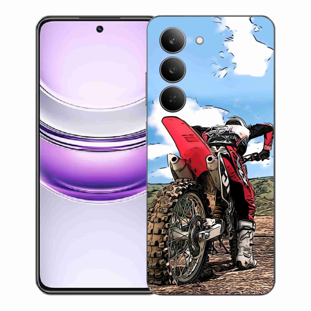 Gélový kryt mmCase na Realme 14x 5G - moto