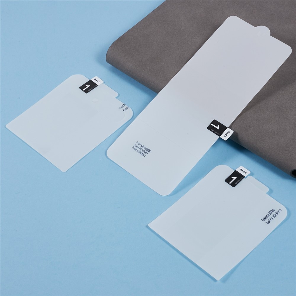 Set zadná + predná hydrogélová ochranná fólia na mobil Motorola Razr 60 Ultra 5G