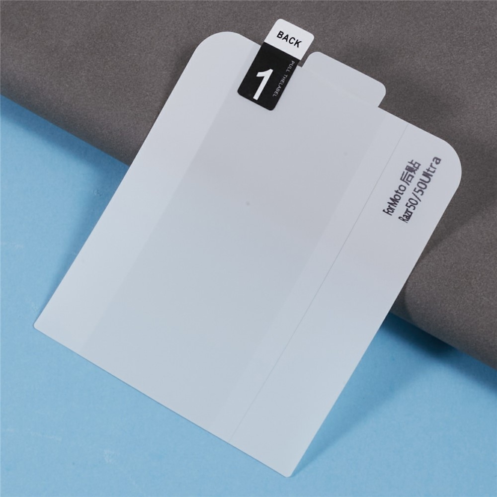 Set zadná + predná hydrogélová ochranná fólia na mobil Motorola Razr 60 Ultra 5G