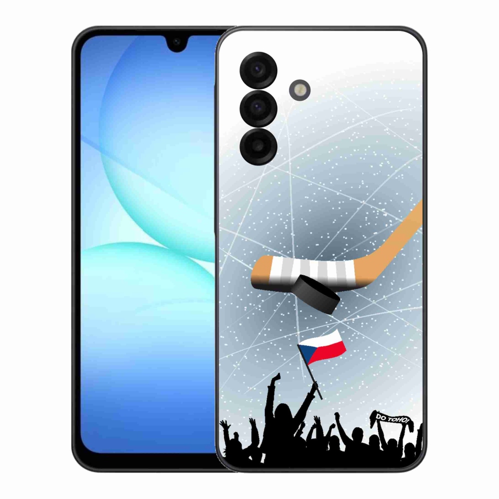 Gélový kryt mmCase na Samsung Galaxy A17 4G/5G - fanúšikovia hokeja
