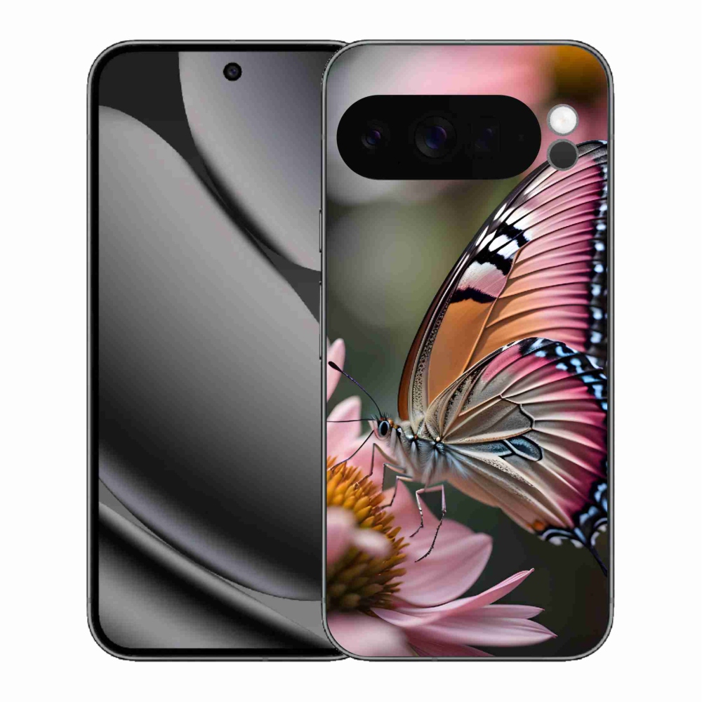 Gélový kryt mmCase na Google Pixel 10 Pro XL - farebný motýľ