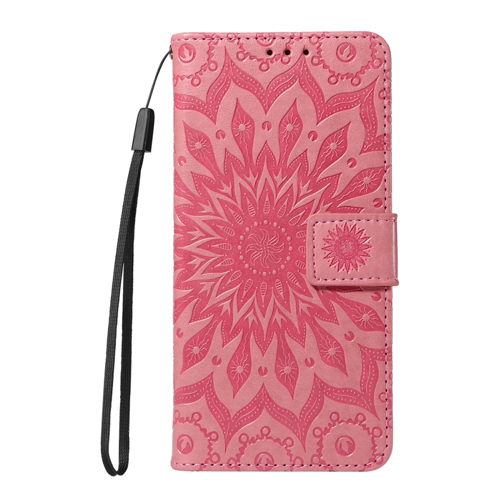 Sunflower knižkové púzdro na Xiaomi Redmi 15C 4G/5G (173mm) - ružové