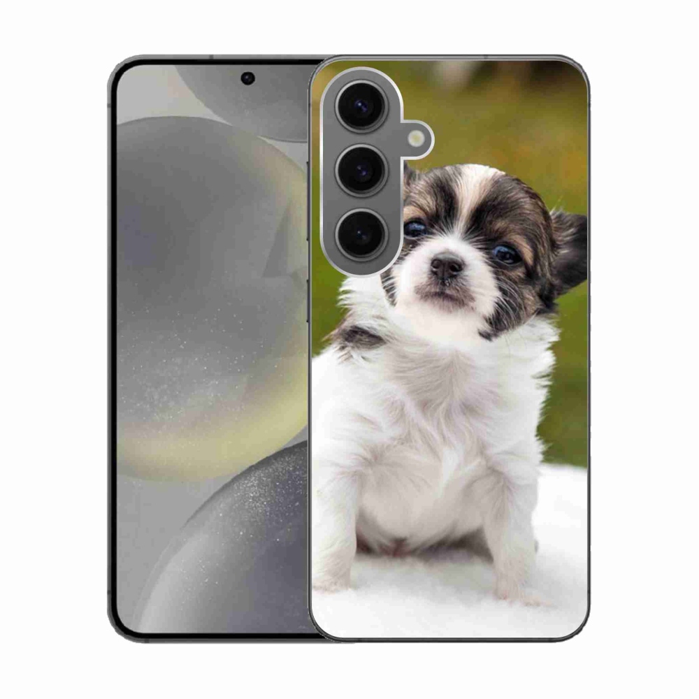 Gélový obal mmCase na Samsung Galaxy S24 - čivava 4