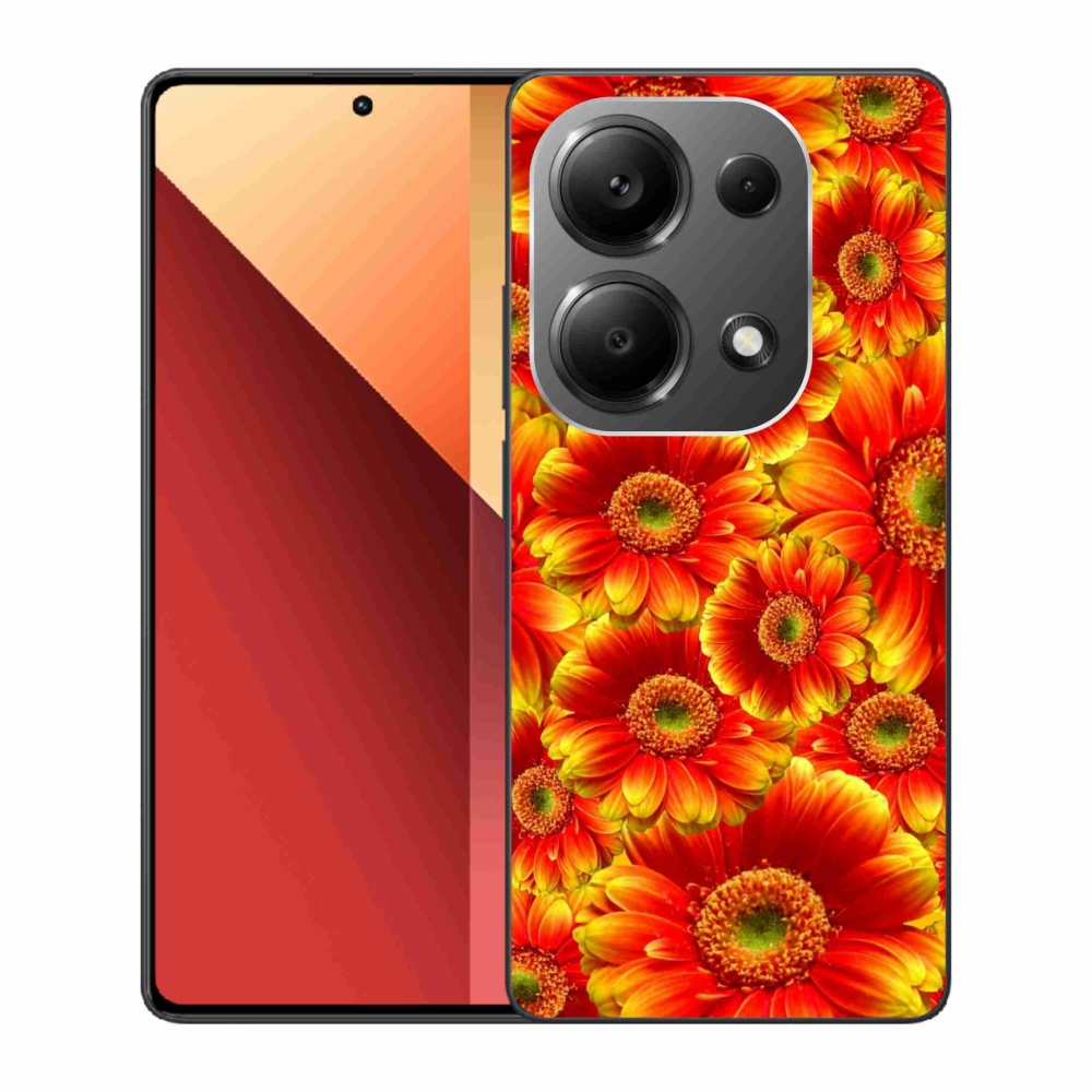 Gélový kryt mmCase na Xiaomi Redmi Note 13 Pro 4G/Poco M6 Pro - gerbera 1