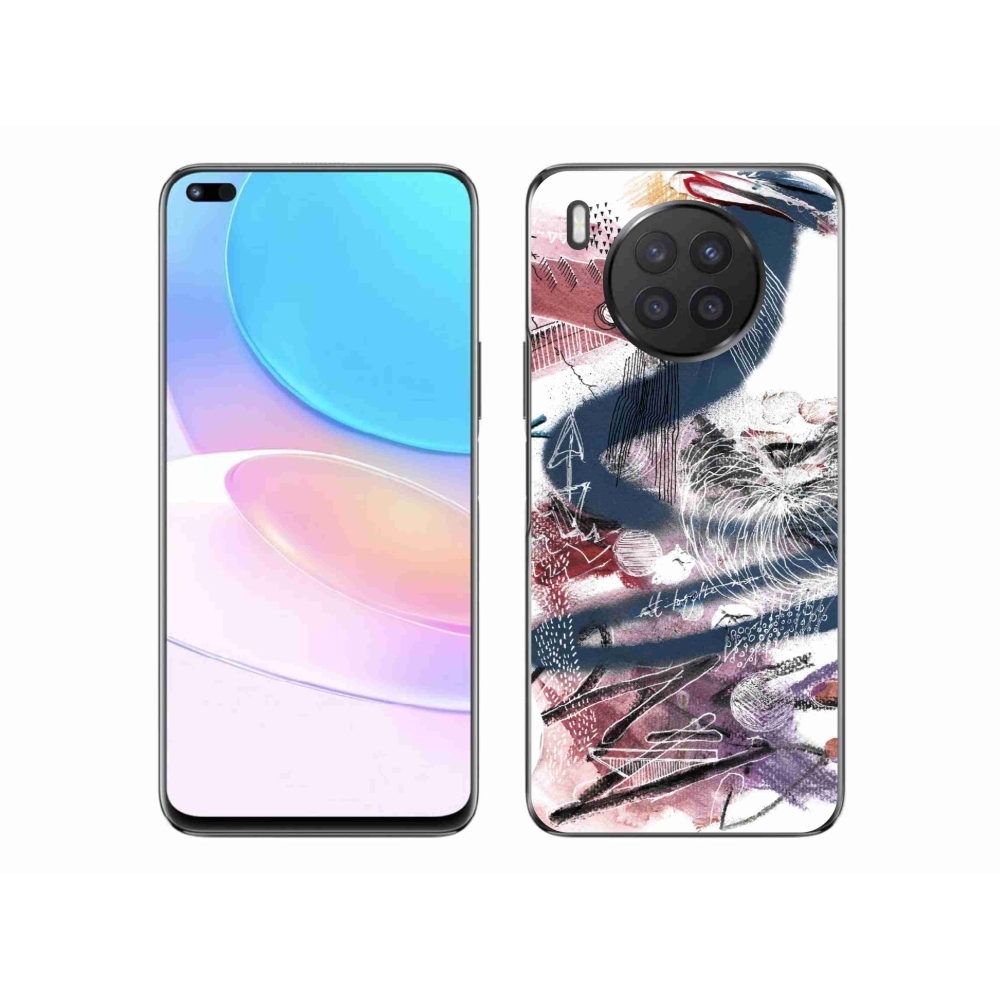 Gelový kryt mmCase na Huawei Nova 8i - abstraktní motiv 28