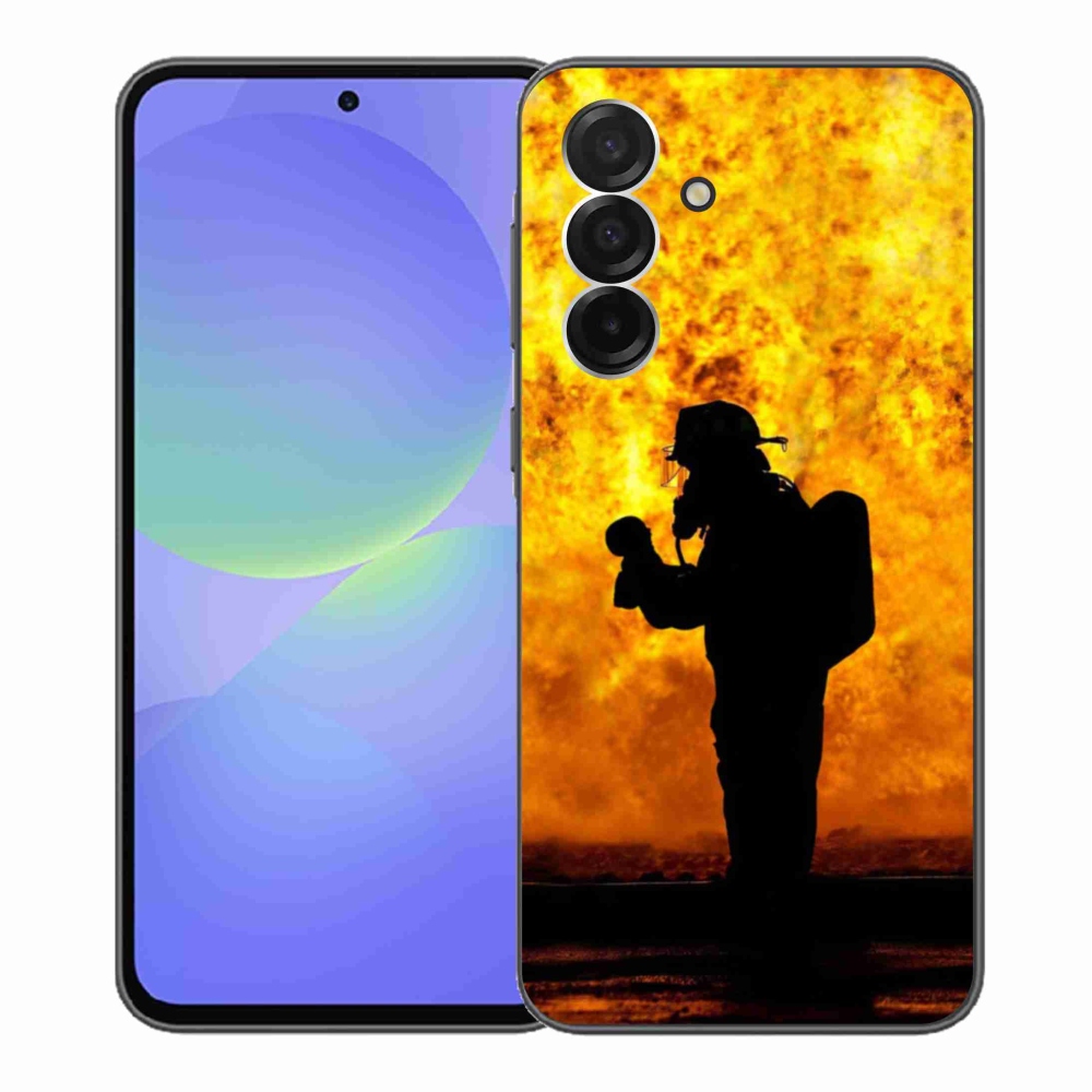 Gélový kryt mmCase na Samsung Galaxy A36 5G - hasič