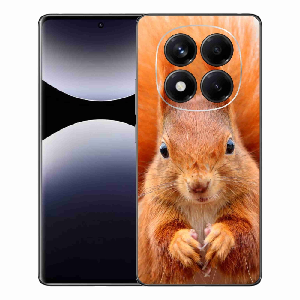 Gélový kryt mmCase na Xiaomi Redmi Note 14 Pro - veverička
