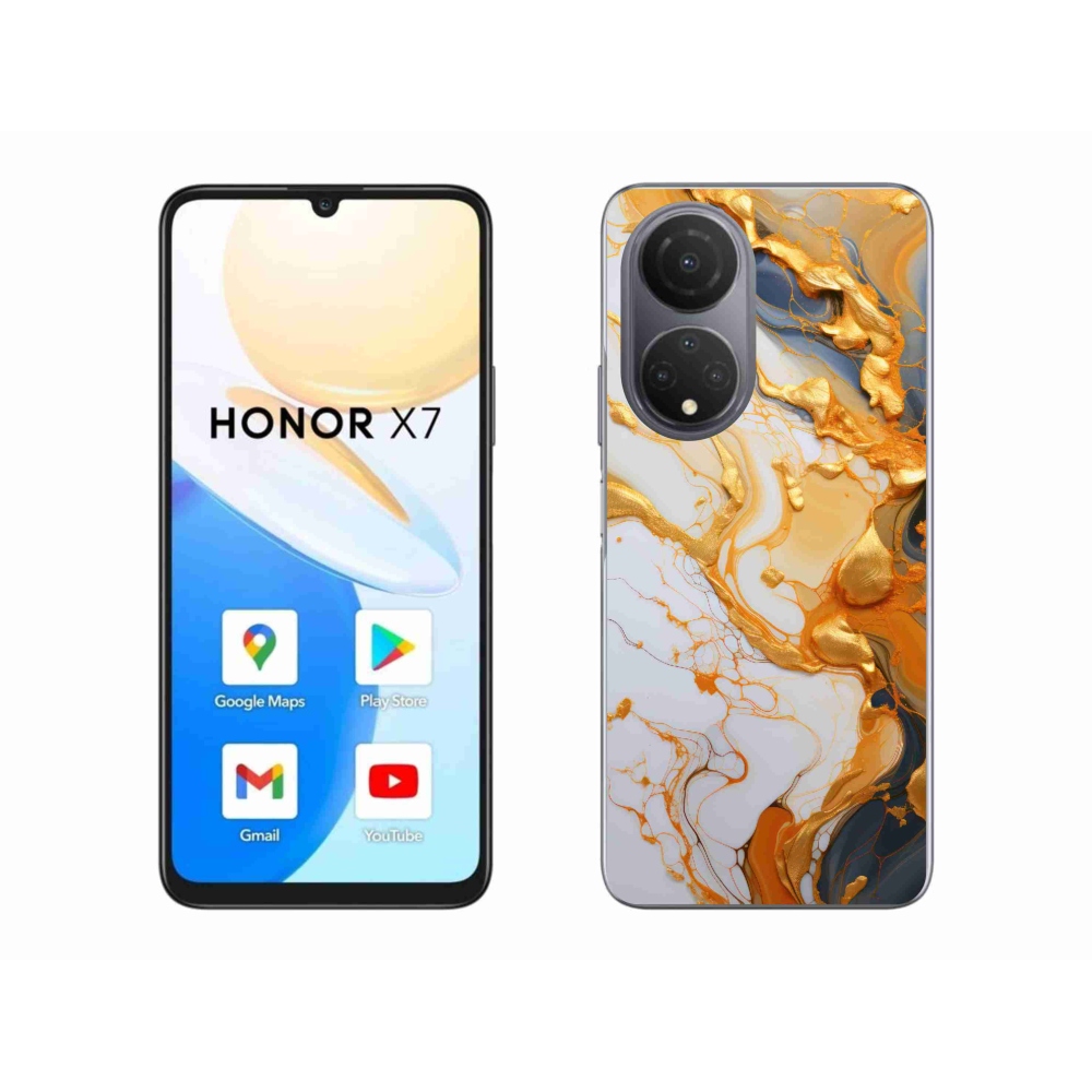 Gélový kryt mmCase na Honor X7 - abstraktný motív 6