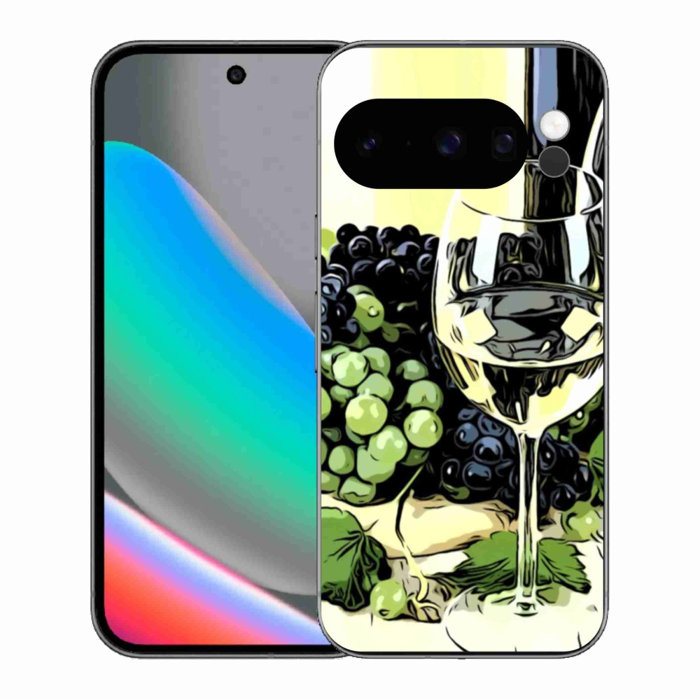 Gélový kryt mmCase na Google Pixel 10 Pro - pohár vína