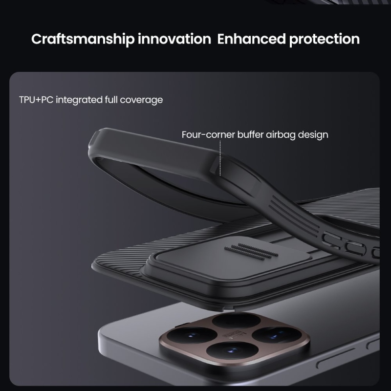 Nillkin CamShield PRO Zadný kryt pre Xiaomi 15T Pro Black