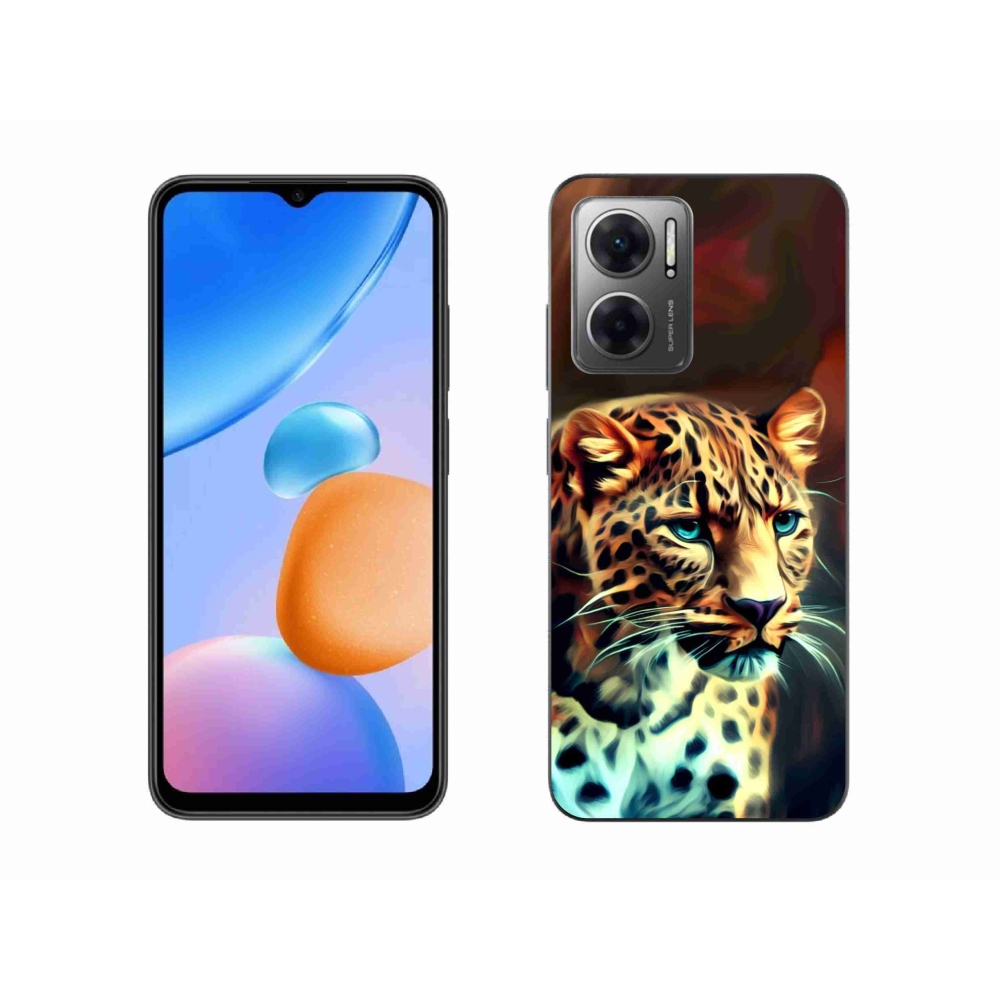 Gélový kryt mmCase na Xiaomi Redmi 10 5G - leopard