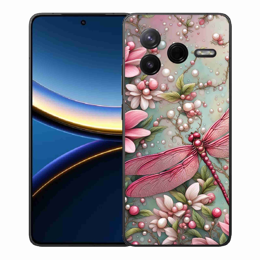 Gélový kryt mmCase na Xiaomi Poco F7 Pro - vážka