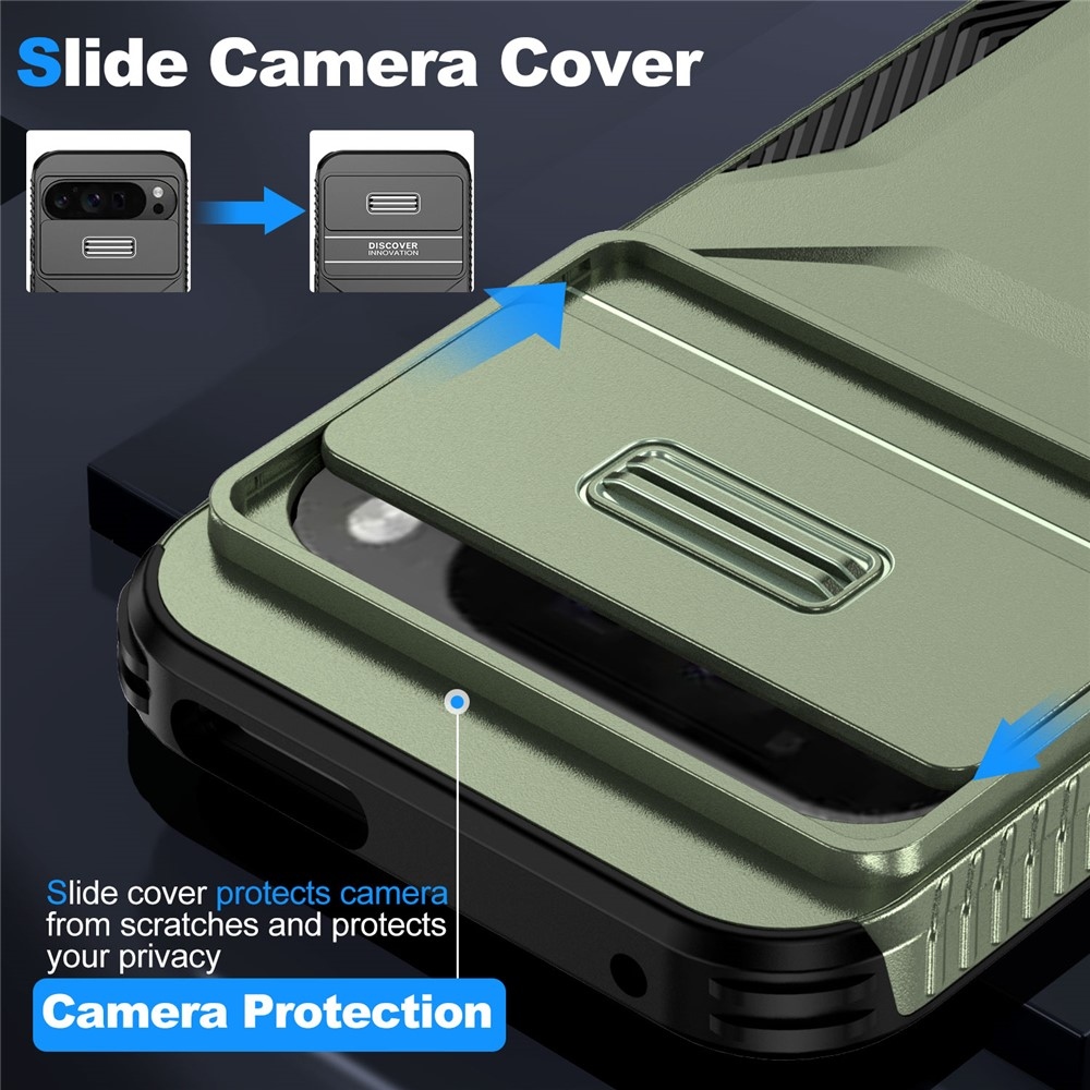 Lid odolný kryt na Google Pixel 10 Pro XL - zelený