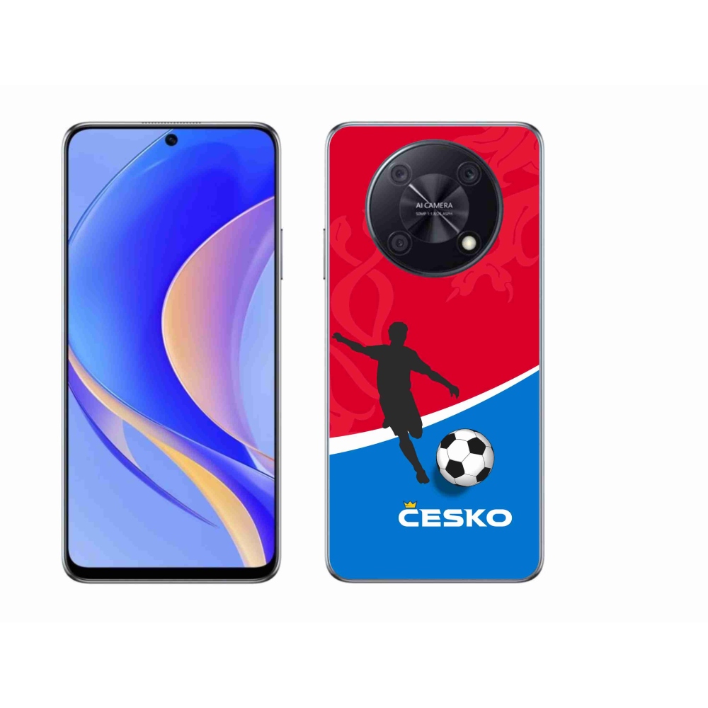 Gélový kryt mmCase na Huawei Nova Y90 - futbal Česko