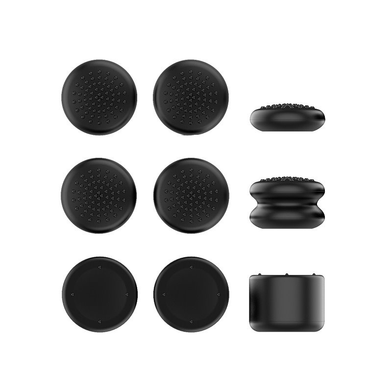 iPega SW2026B Silikónové Krytky Ovládacích Páčok JoyCon Ovládače pre Nintendo Switch 2 6ks Black