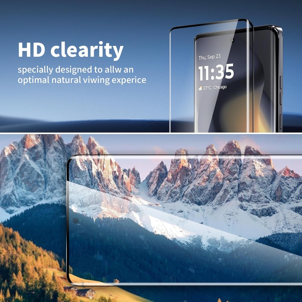 Silk celoplošné tvrdené sklo na mobil Motorola Edge 70 Pro 5G