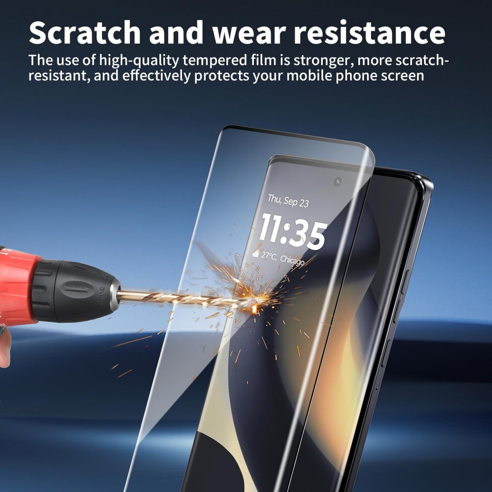 Silk celoplošné tvrdené sklo na mobil Motorola Edge 70 Pro 5G