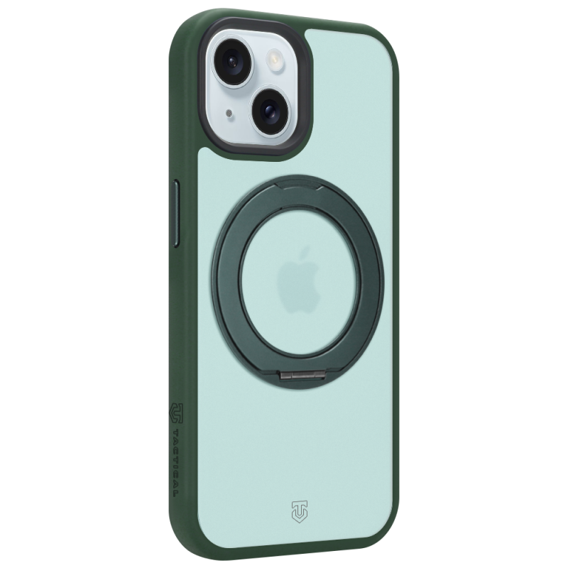 Tactical MagForce Hyperstand – puzdro pre Apple iPhone 15 v farbe Forest Green