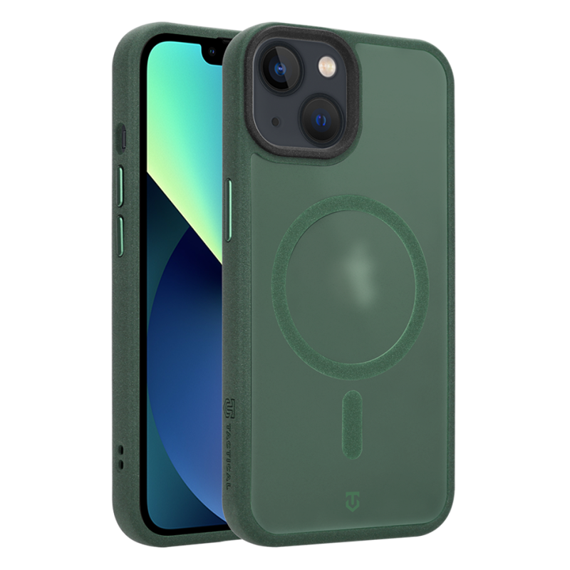Tactical MagForce Hypersand puzdro pre Apple iPhone 13 v farbe Forest Green