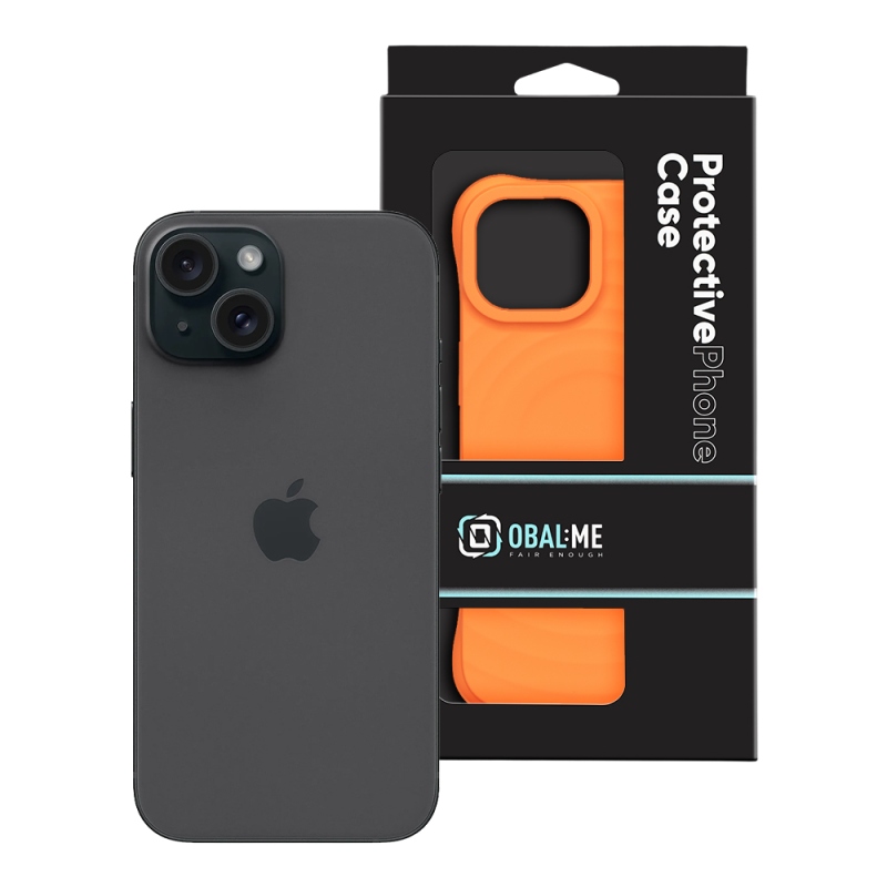 OBAL:ME MagNetix Orbit Puzdro pre Apple iPhone 15, oranžové