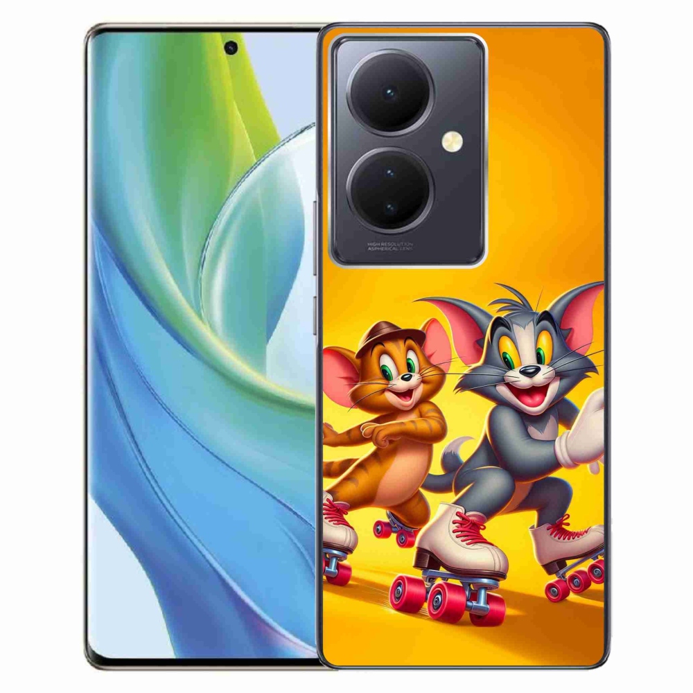 Gélový kryt mmCase na Vivo V29 Lite 5G - tom a jerry