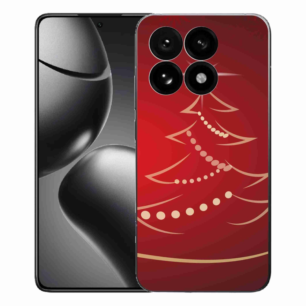Gélový kryt mmCase na Xiaomi 15T - kreslený vianočný stromček