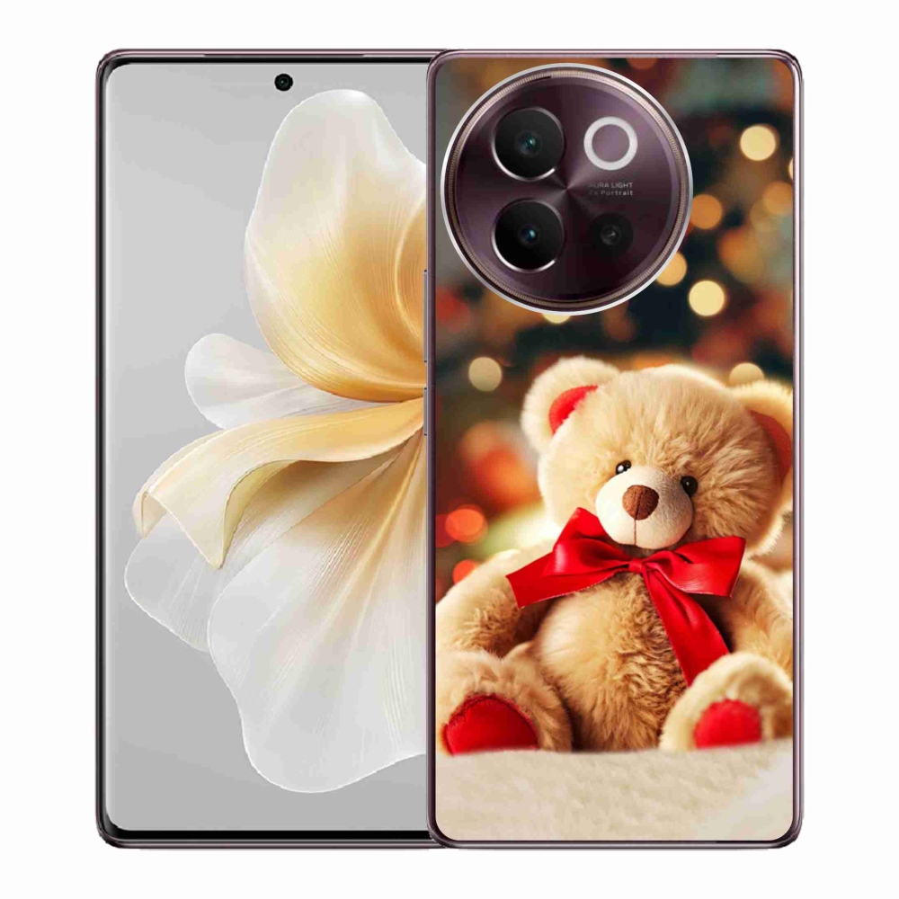 Gélový kryt mmCase na Vivo V40 Lite 5G - plyšový medvedík