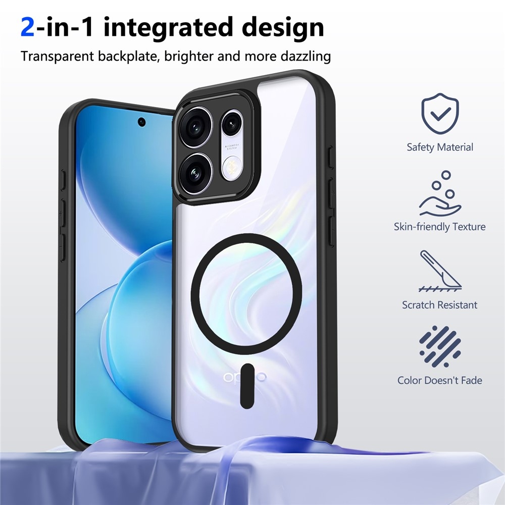 Skin gélový obal s pevným chrbtom a MagSafe na Oppo Reno 16 Pro 5G/Oppo Reno 16 5G